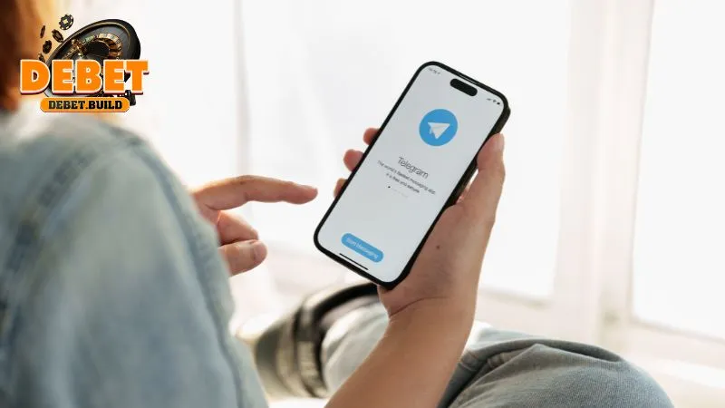 Liên hệ Debet qua Telegram chỉ trong 3 bước 